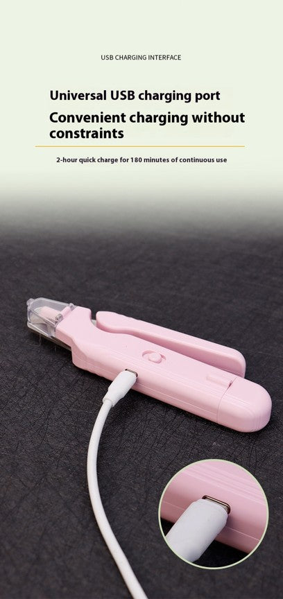 PrecisionGlow 2-in-1 LED Pet Nail Clipper & Grinder