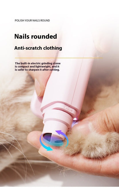 PrecisionGlow 2-in-1 LED Pet Nail Clipper & Grinder