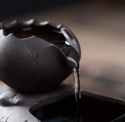 The LotusFlow Ceramic Pet Fountain