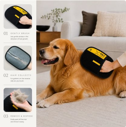 The PetPal Fur Eraser Mitt