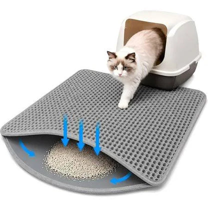 The CleanPaw HoneyComb Litter-Trapping Mat
